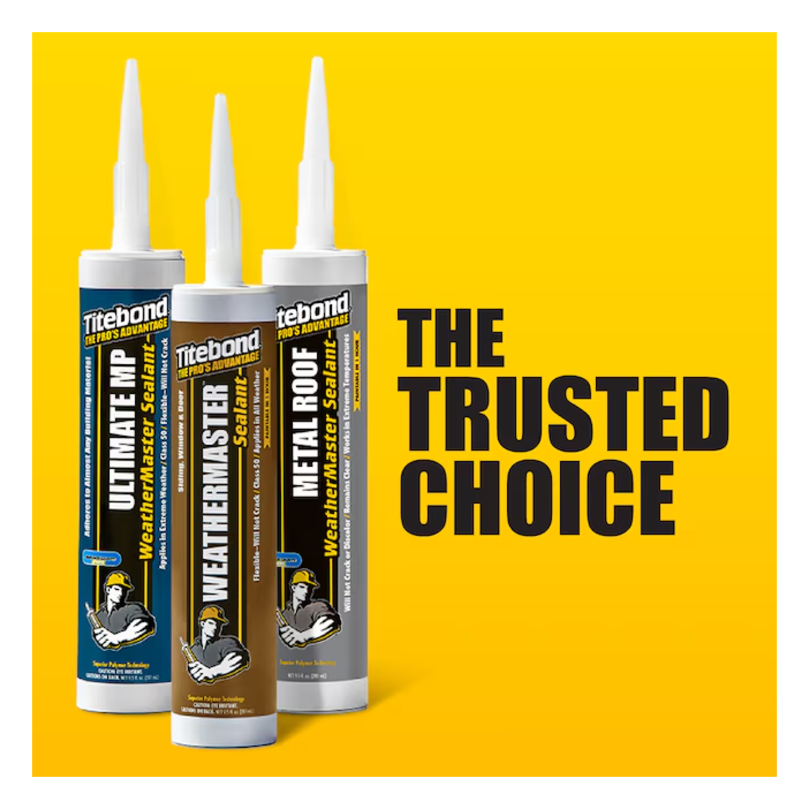 Titebond WeatherMaster Metal Roof 9.5oz Paintable Advanced Sealant Caulk Metal Roofing 4